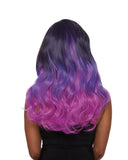 PURPLE OMBRE LONG LAYERED WIG