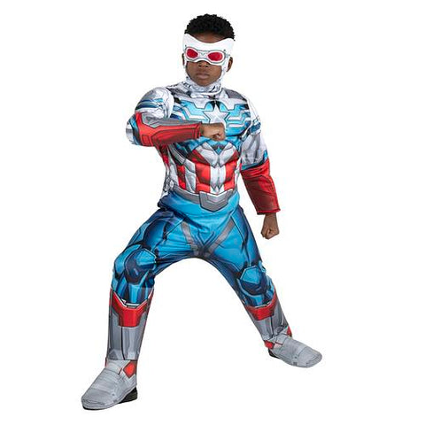 KIDS DELUXE CAPTAIN AMERICA (SAM WILSON)