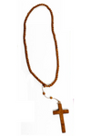 WOODEN CROSS NECKLACE