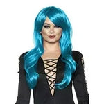 TEAL SASSY WIG