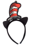 GLITTER DR. SEUSS CAT IN THE HAT HEADBAND