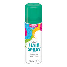 GREEN HAIRSPRAY