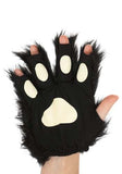 BLACK FINGERLESS PAWS