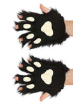 BLACK FINGERLESS PAWS