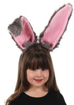 BENDY GRAY BUNNY EARS HEADBAND