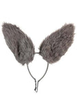 BENDY GRAY BUNNY EARS HEADBAND