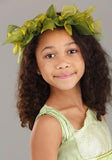 GREEN ENCHANTRESS CROWN HEADPIECE