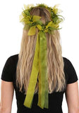 GREEN ENCHANTRESS CROWN HEADPIECE