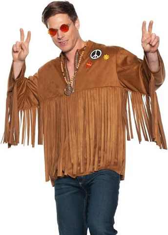 70'S FRINGED SHIRT