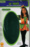 GIRLS GREEN COSTUME TIGHTS