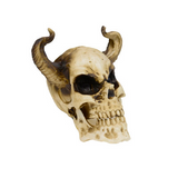 8" VINYL DEVIL HORN SKULL