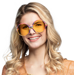 LARGE STRIPED HIPPIE GLASSES