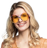 LARGE STRIPED HIPPIE GLASSES