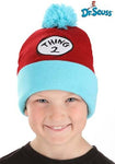 DR. SEUSS THING 1 AND 2 POM BEANIES