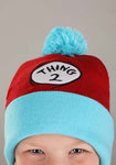 DR. SEUSS THING 1 AND 2 POM BEANIES