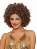 UNISEX AFRO WIG (BROWN)