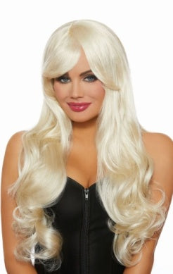 LONG WAVY BLONDE WIG