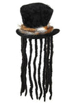 WITCH DOCTOR HAT WITH DREADLOCKS