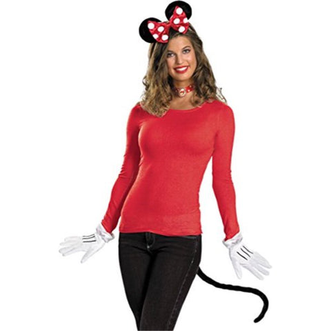 Adult Minnie Mouse Headband and Gloves