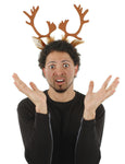 REINDEER EARS AND ANTLERS HEADBAND