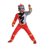 TODDLER DINO FURY RED RANGER MUSCLE COSTUME