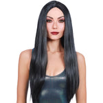 LONG STRAIGHT BLACK WIG