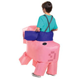 MINECRAFT PIG RIDE-ON INFLATABLE