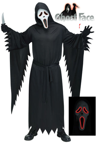 ADULT GHOST FACE W/ LU MASK