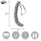 DELUXE SNOW LEOPARD TAIL