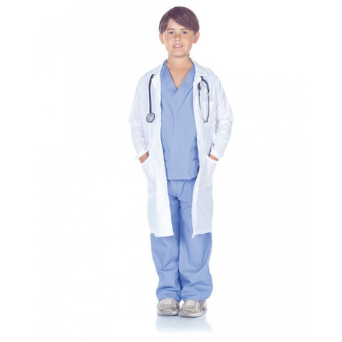 KIDS DOCTOR SCRUBS WITH LAB COAT