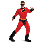 Mens Mr. Incredible Halloween Muscle Suit Costume