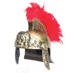 GOLD GLADIATOR LION HELMET