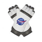 ADULT WHITE ASTRONAUT GLOVES