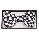 CHECKERED BOW TIE