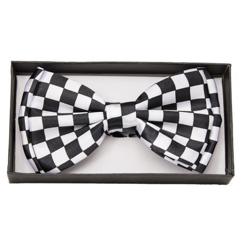 CHECKERED BOW TIE