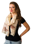 HARRY POTTER MARAUDER'S MAP™ Lightweight Scarf Features a Delicately Soft, Cream Polyester Printed With the Details of HOGWARTS™ Castle. Add Some Magic to Your Everyday Wear or Get Ready for Adventure in this Harry Potter Marauder's Map Lightweight Scarf.