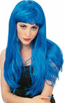 BLUE GLAMOUR WIG