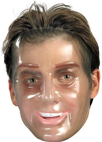 TRansparent Male Halloween Face Mask