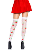 CHERRY DOT THIGH HIGH STOCKINGS