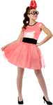 POWERPUFF GIRLS- BLOSSOM ADULT COSTUME