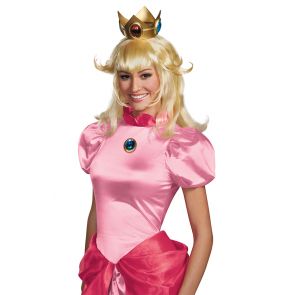 SUPER MARIO BROTHERS PRINCESS PEACH ADULT WIG