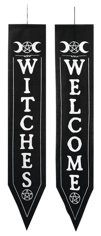 WITCHES WELCOME BANNER SET