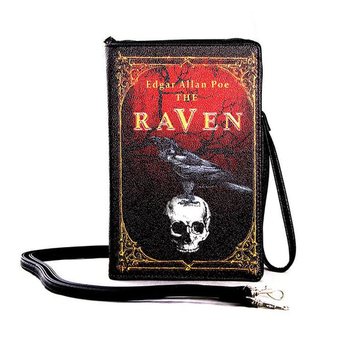 THE RAVEN VINTAGE BOOK BAG