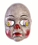 DOLL MASK WITH GOOGLY EYES