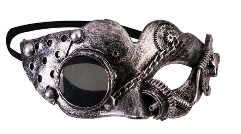STEAMPUNK CAT MASK WITH LENSE