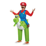 MARIO RIDING YOSHI INFLATABLE