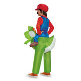 MARIO RIDING YOSHI INFLATABLE