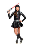 Star Wars : Tween Female Darth Vader  Be the Balance of the Force With This Star Wars Darth Vader Costume! Bring Your Family Star Wars Costume Ideas to Life with Han Solo, Princess Leia, Cewbacca, Luke Skywalker, Yoda, Darth Vader, and Stormtroopers. Even Get Your Dog Into The Halloween Spirit!
