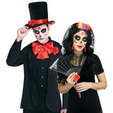 DAY OF THE DEAD BRIDE & GROOM ACCESSORY KIT ASSORTMENT