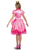 Super Mario Brothers Princess Peach Adult Halloween Costume